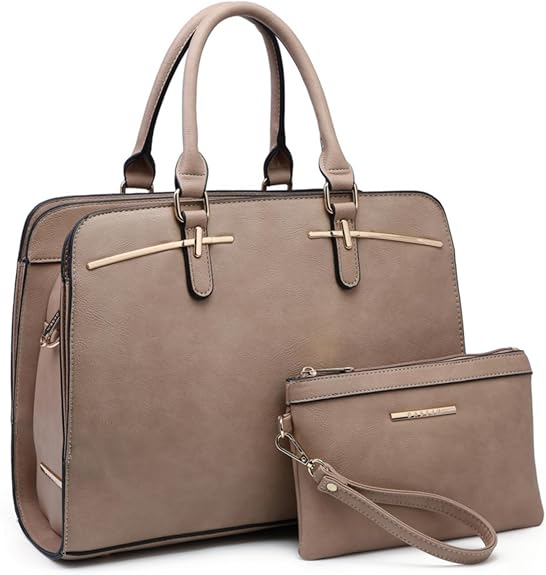 Women’s Shoulder Tote Hobo Bag Set with Wallet 2 Pieces