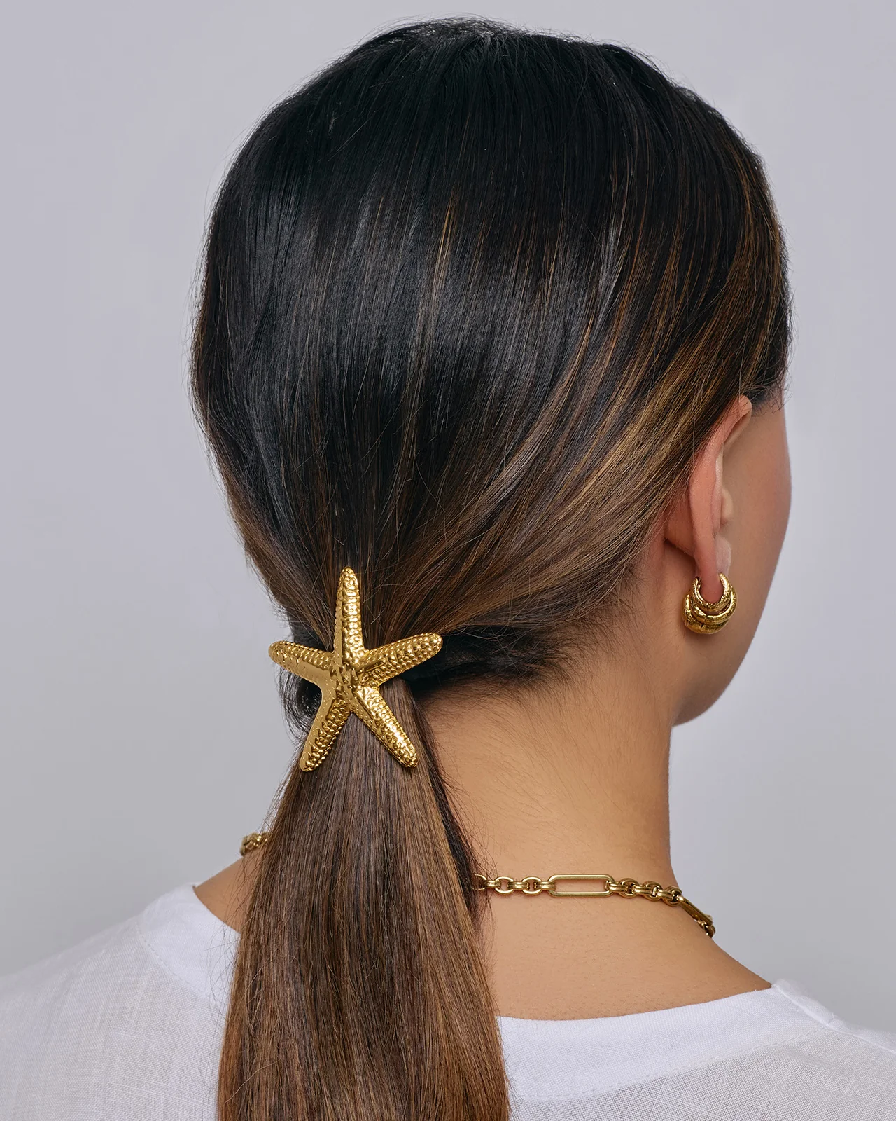 Coral Hair Clip