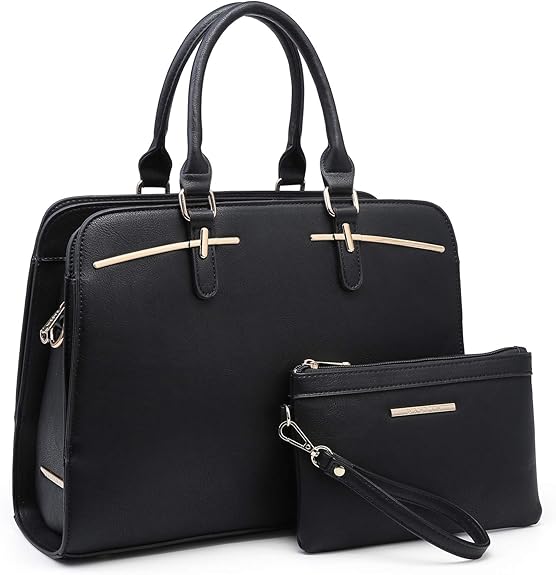 Women’s Hobo Bag Set with Wallet 2-Piece Shoulder Tote