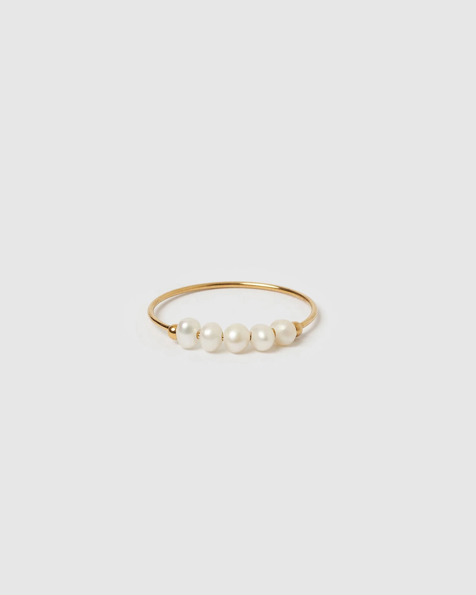 Remi Gold and Pearl Ring