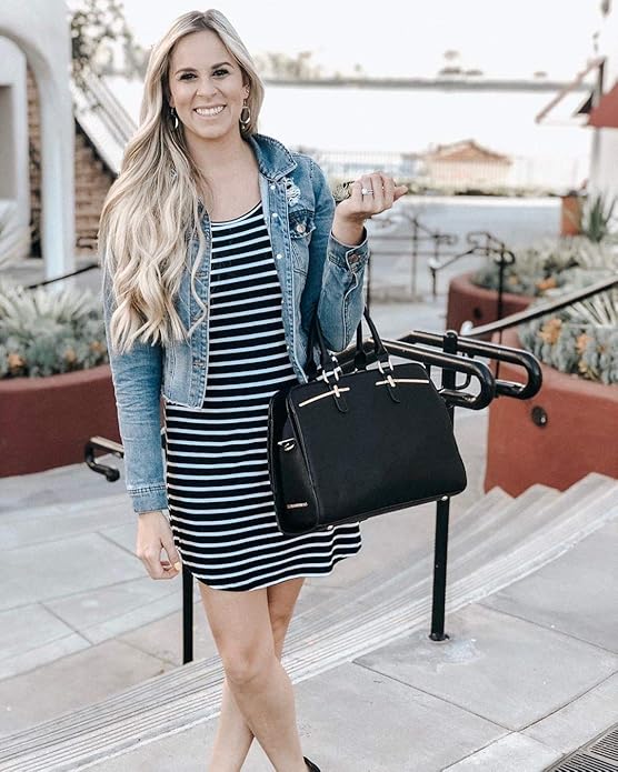 Women’s Hobo Bag Set with Wallet 2-Piece Shoulder Tote