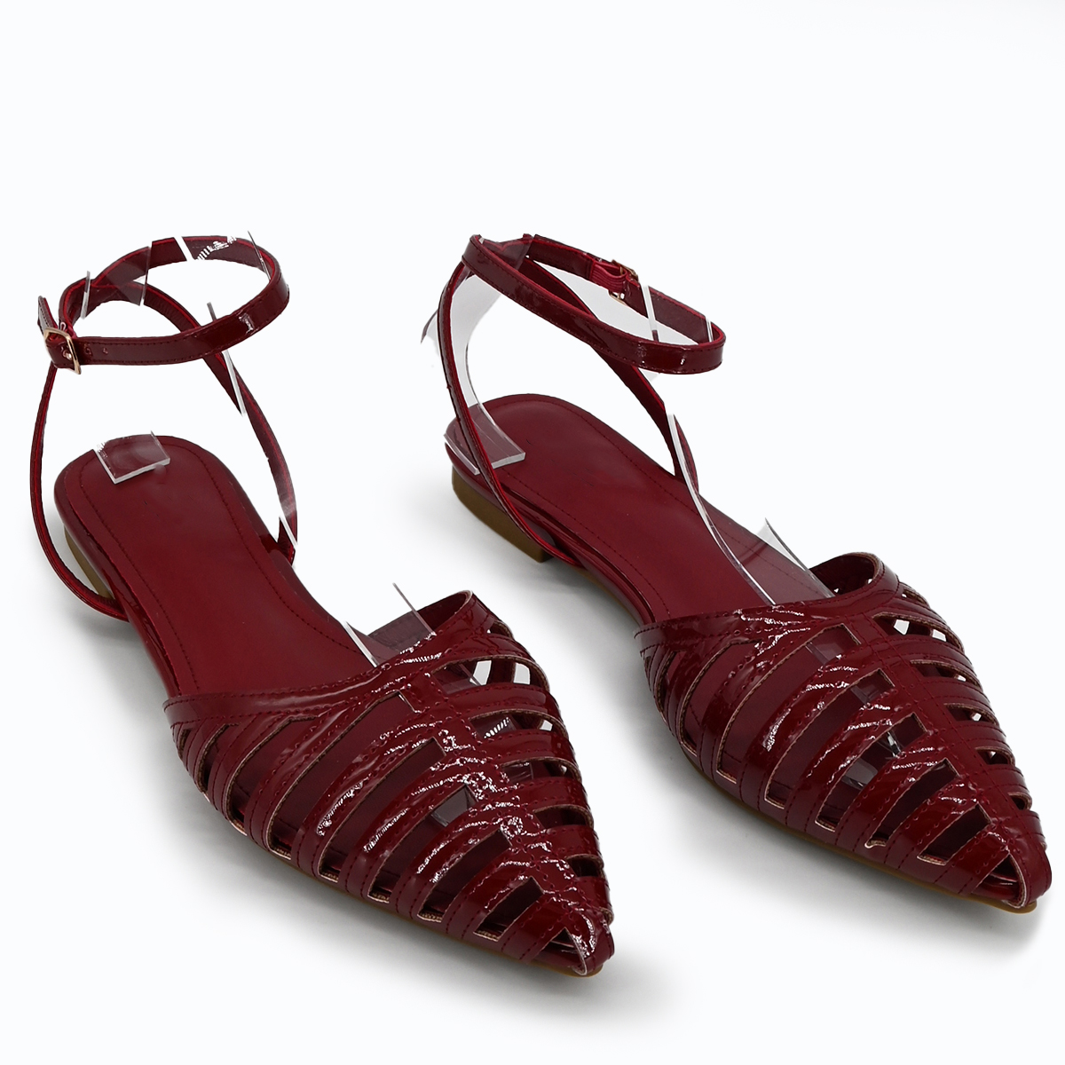 2024 Fashion Styles Pointed Flat Sandals  Shallow Mouth  Flat Gentle Single Shoes Women