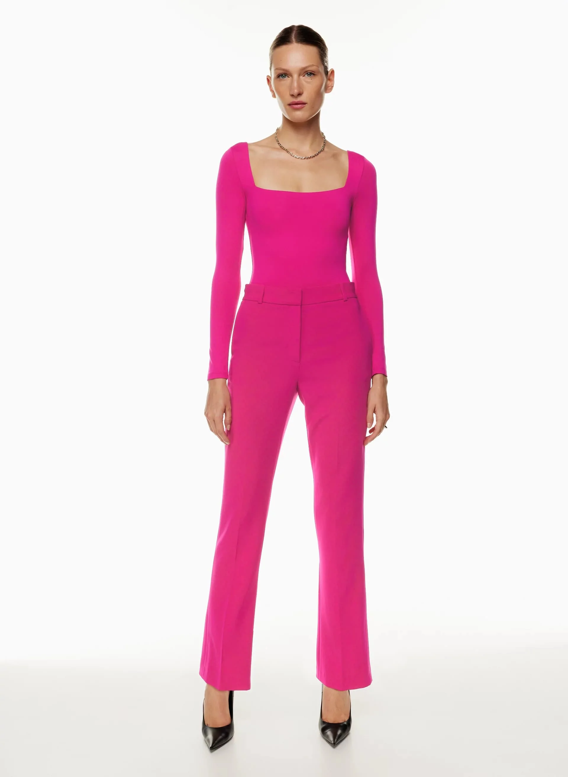 Contour Squareneck Longsleeve Bodysuit