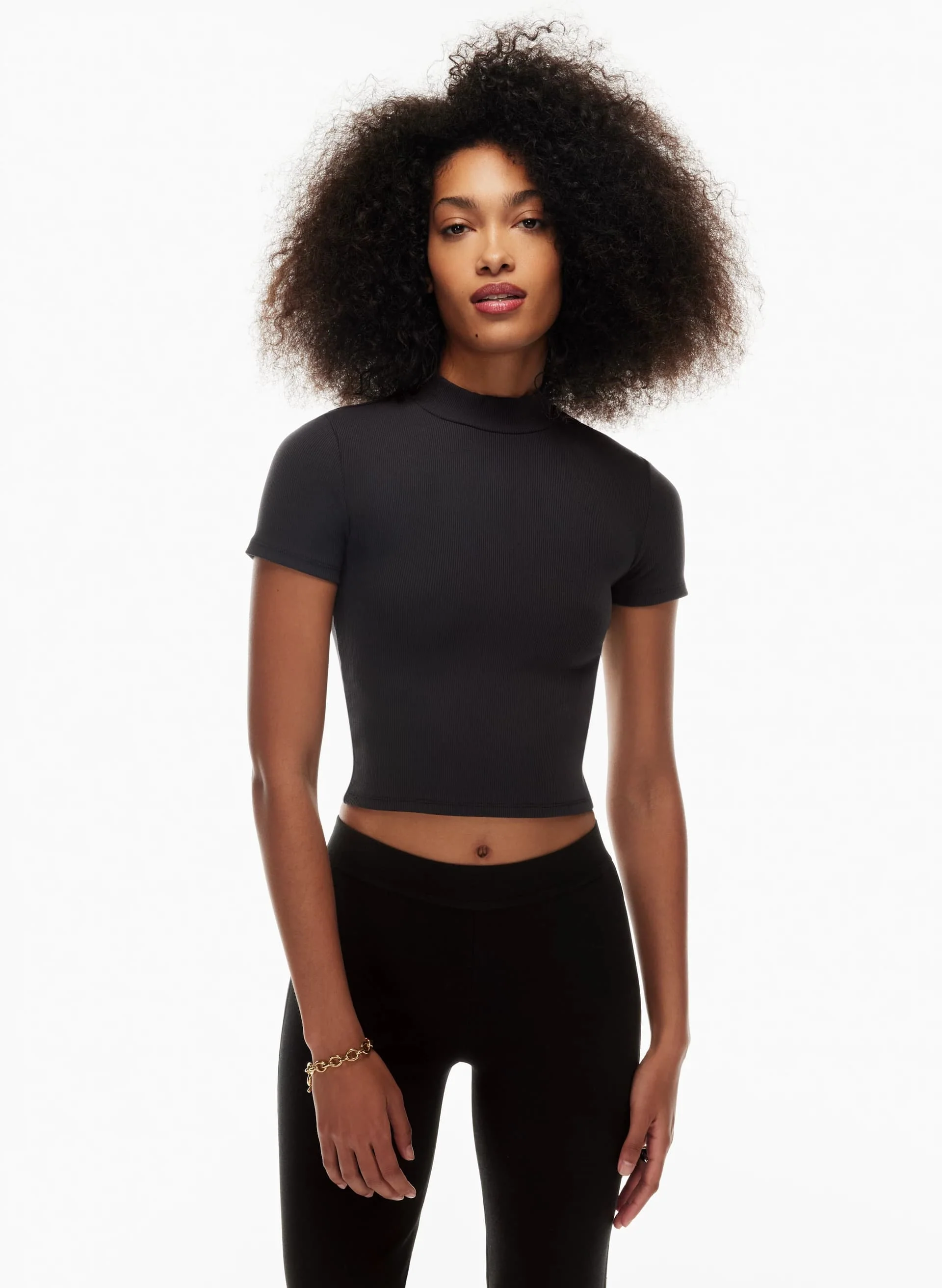 Mockneck T-Shirt