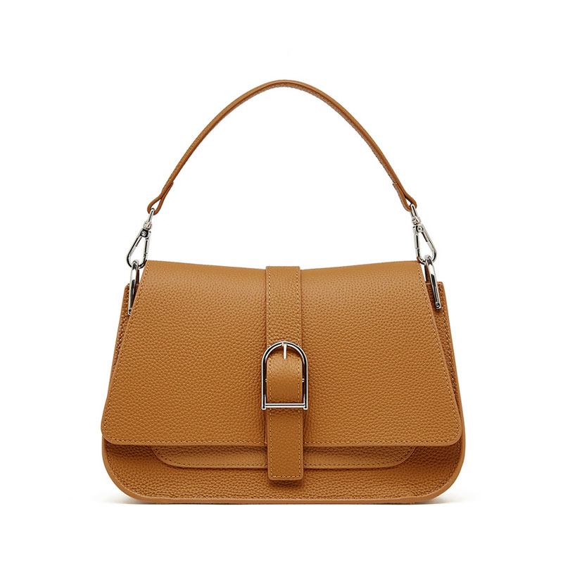 New Designer Branded Genuine Cowhide Leather Crossbody Shoulder Bag Portable Handbag for Women-for Summer Winter and Autumn