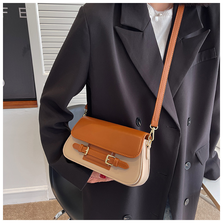 New luxury design soft PU shoulder ladies messenger bag