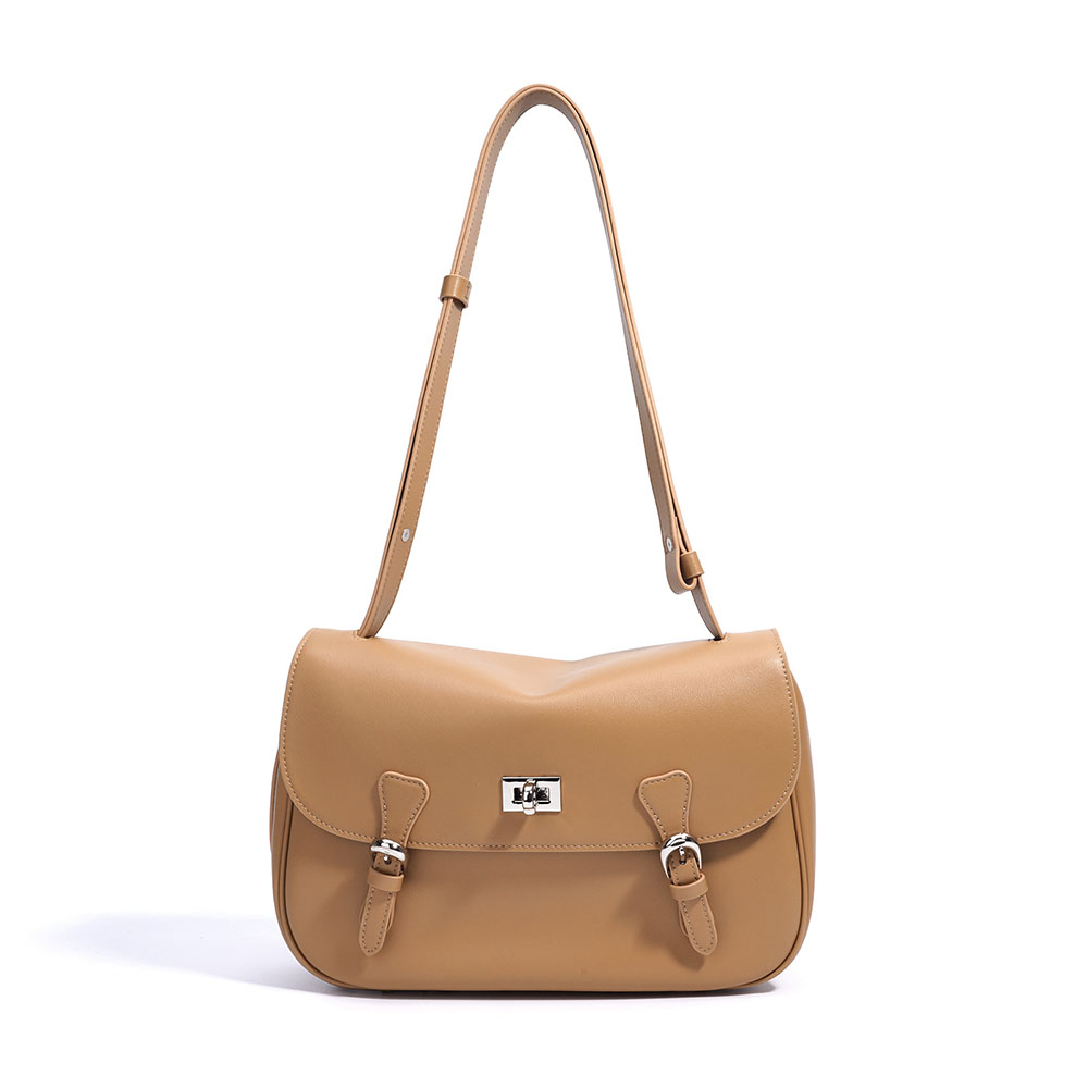 Luxury Genuine Cowhide Leather Ladies Crossbody Brand Handbag Small Shoulder Bag for Women Fashion Designed Handbag