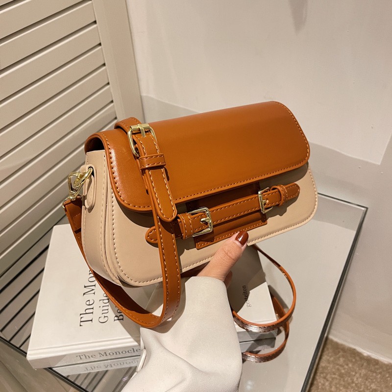 New luxury design soft PU shoulder ladies messenger bag