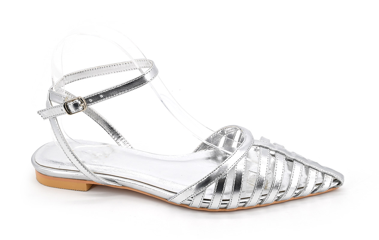 2024 Fashion Styles Pointed Flat Sandals  Shallow Mouth  Flat Gentle Single Shoes Women