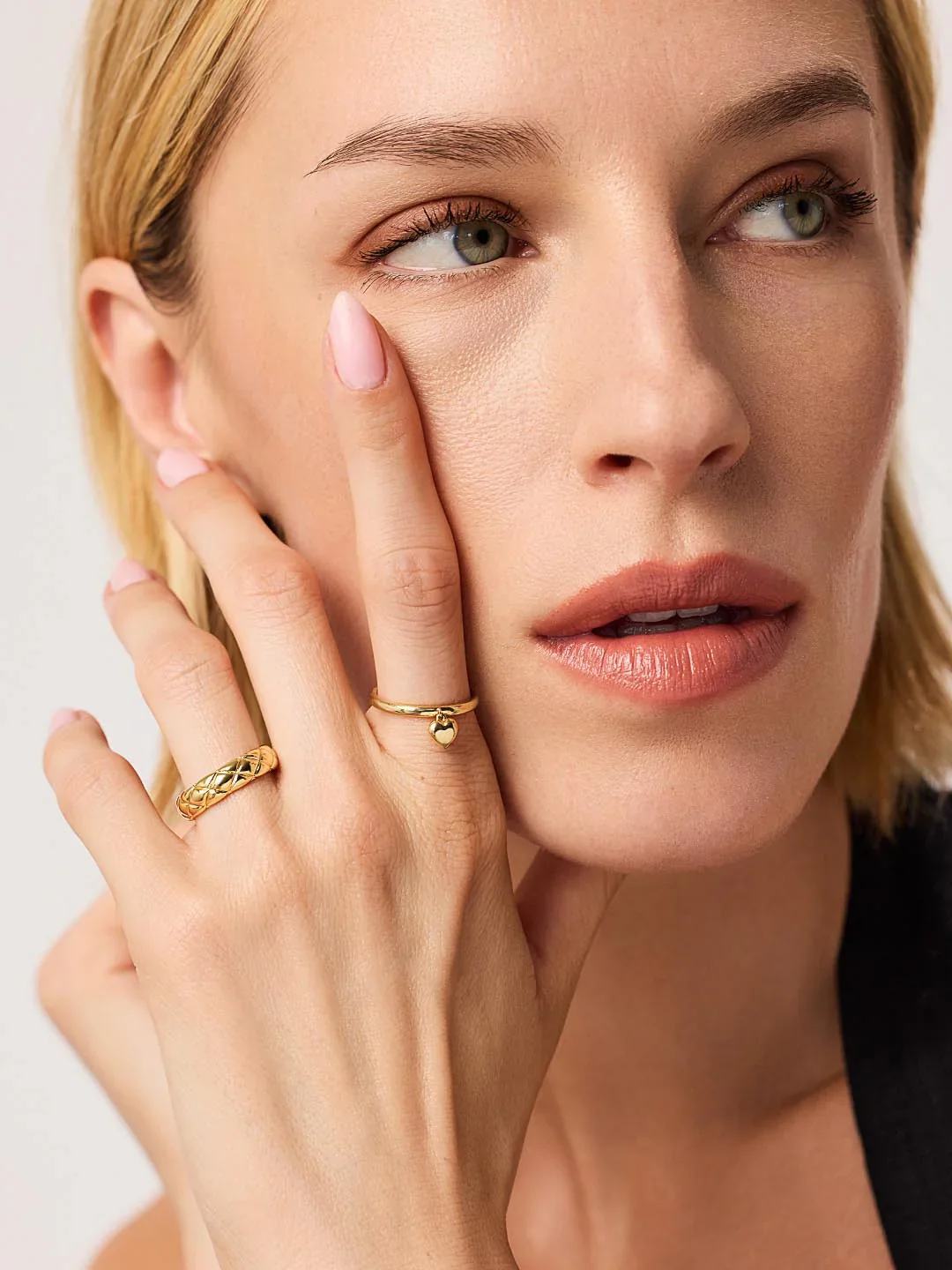 Golden Twist Ring