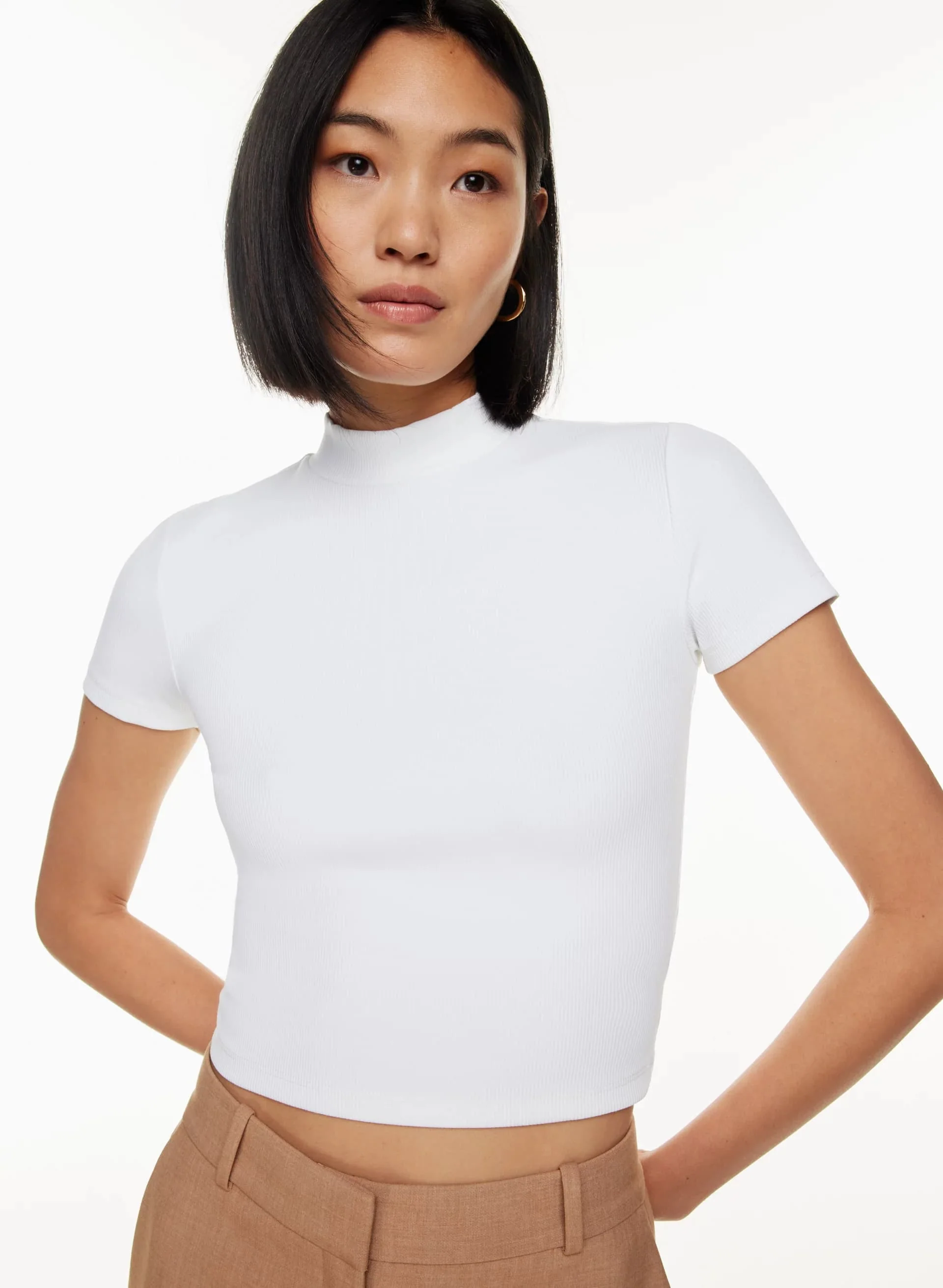Mockneck T-Shirt
