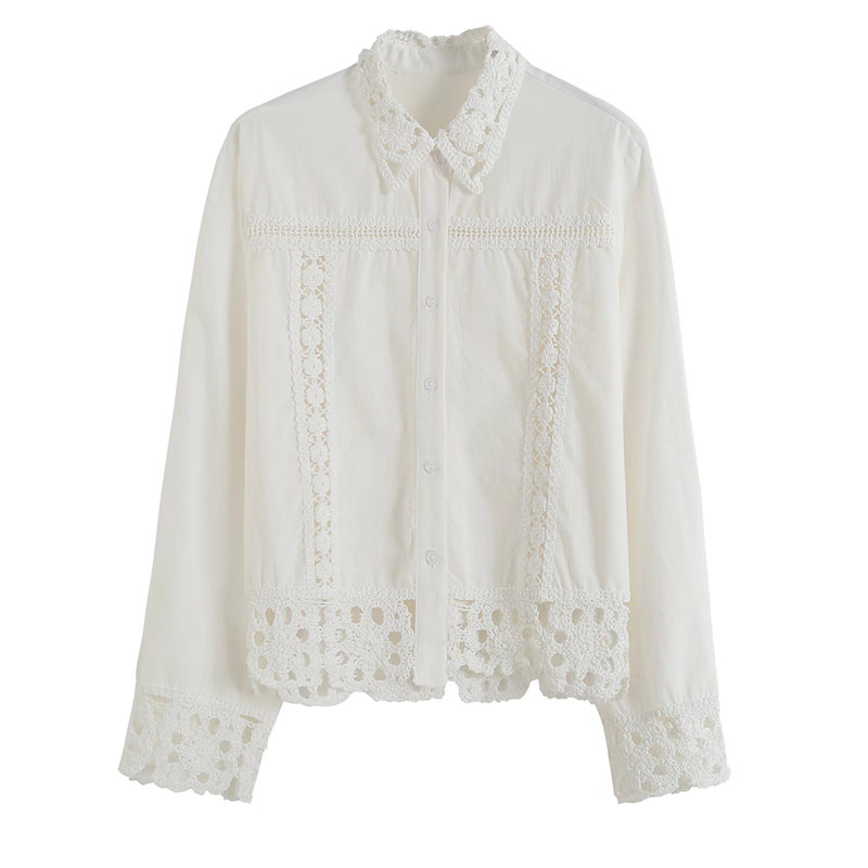 Women 2022 Autumn Fashion Slit Silk-Satin Blouse Vintage O-Neck Long Sleeve Female Shirts Blusas Chic Tops