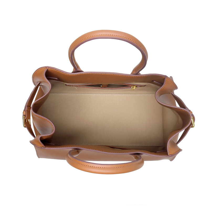Top quality genuine leather fashion women's handbags brand office large handbags and wallets