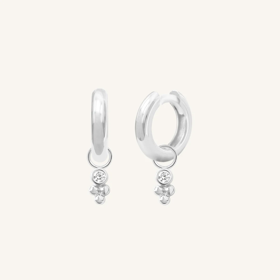 Clarity Plain Hoops