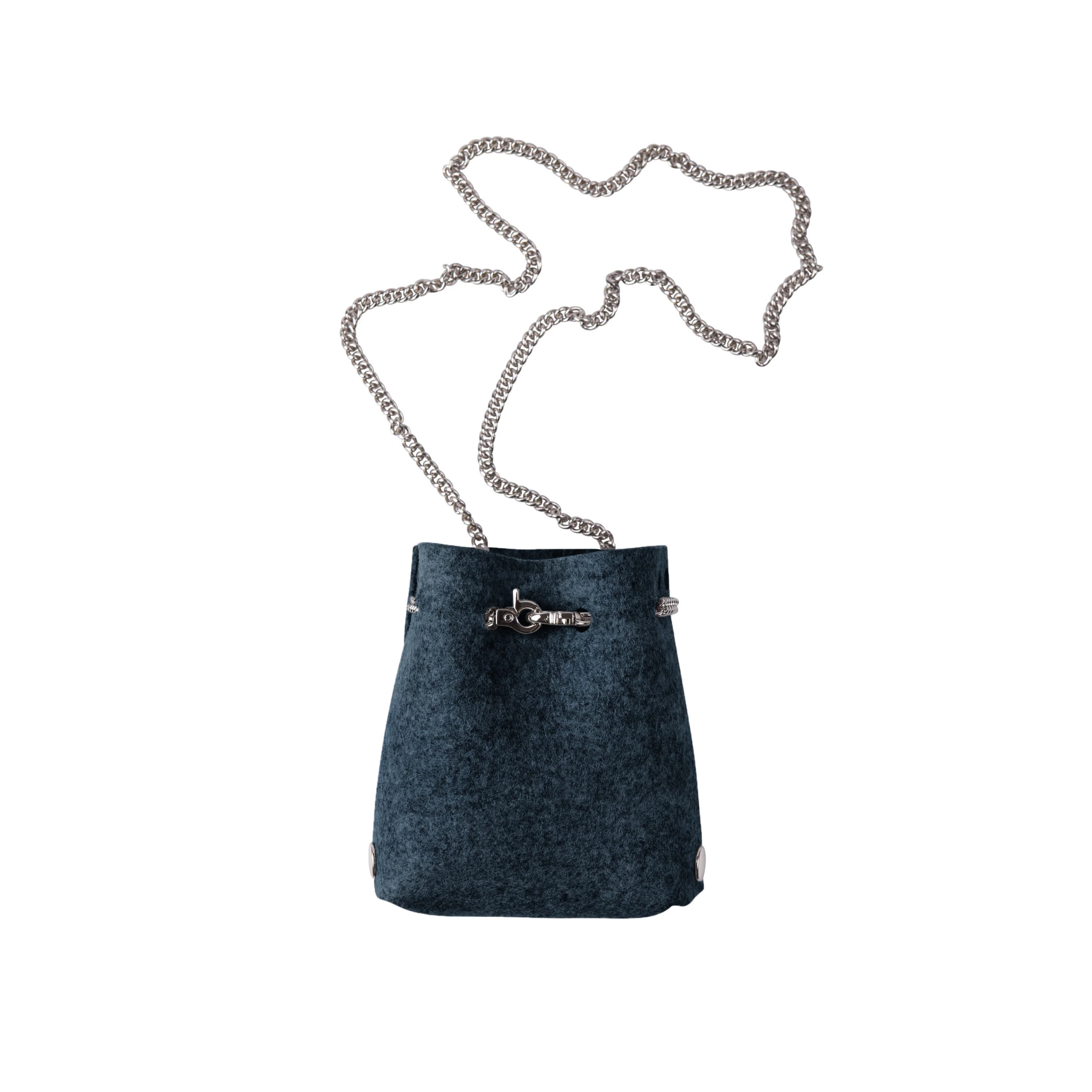 Felt Mini Bucket Bag