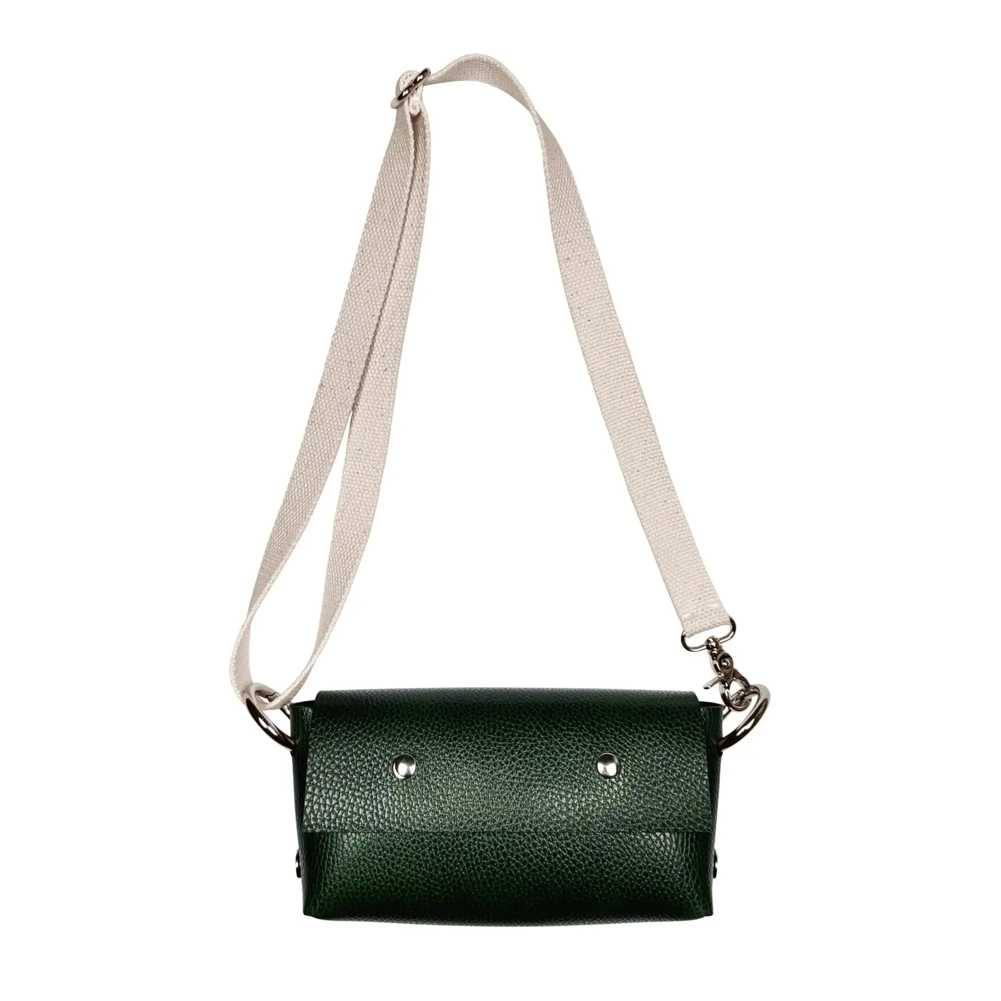 Leather Baguette Bag