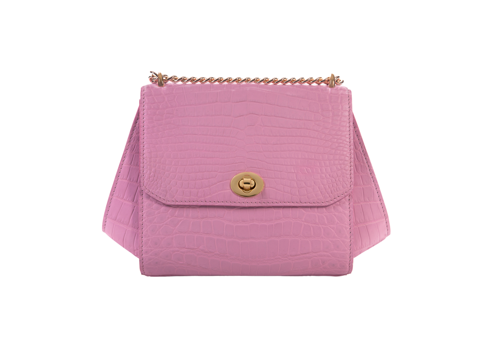 Elegant Design High Quality Hand Sewn Women Genuine Crocodile Leather Skin Ladies Shoulder Bag Luxury Leather Sling Bag