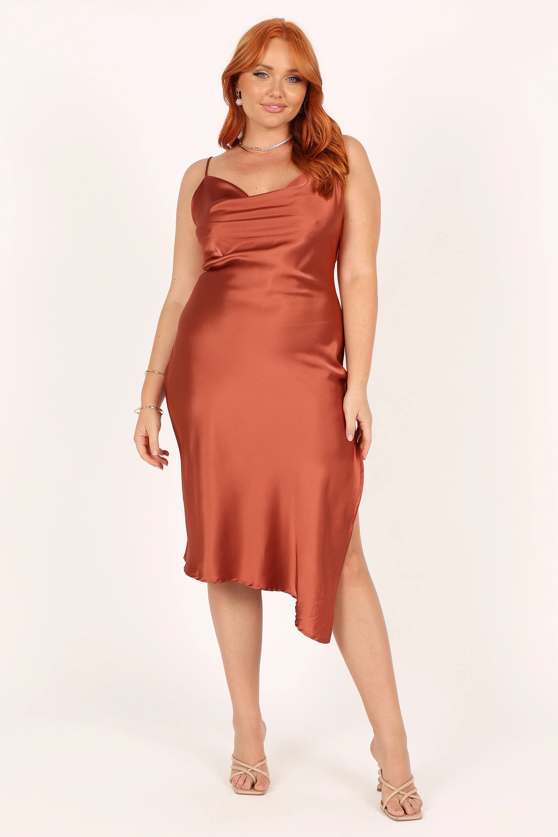 Dress - Rust