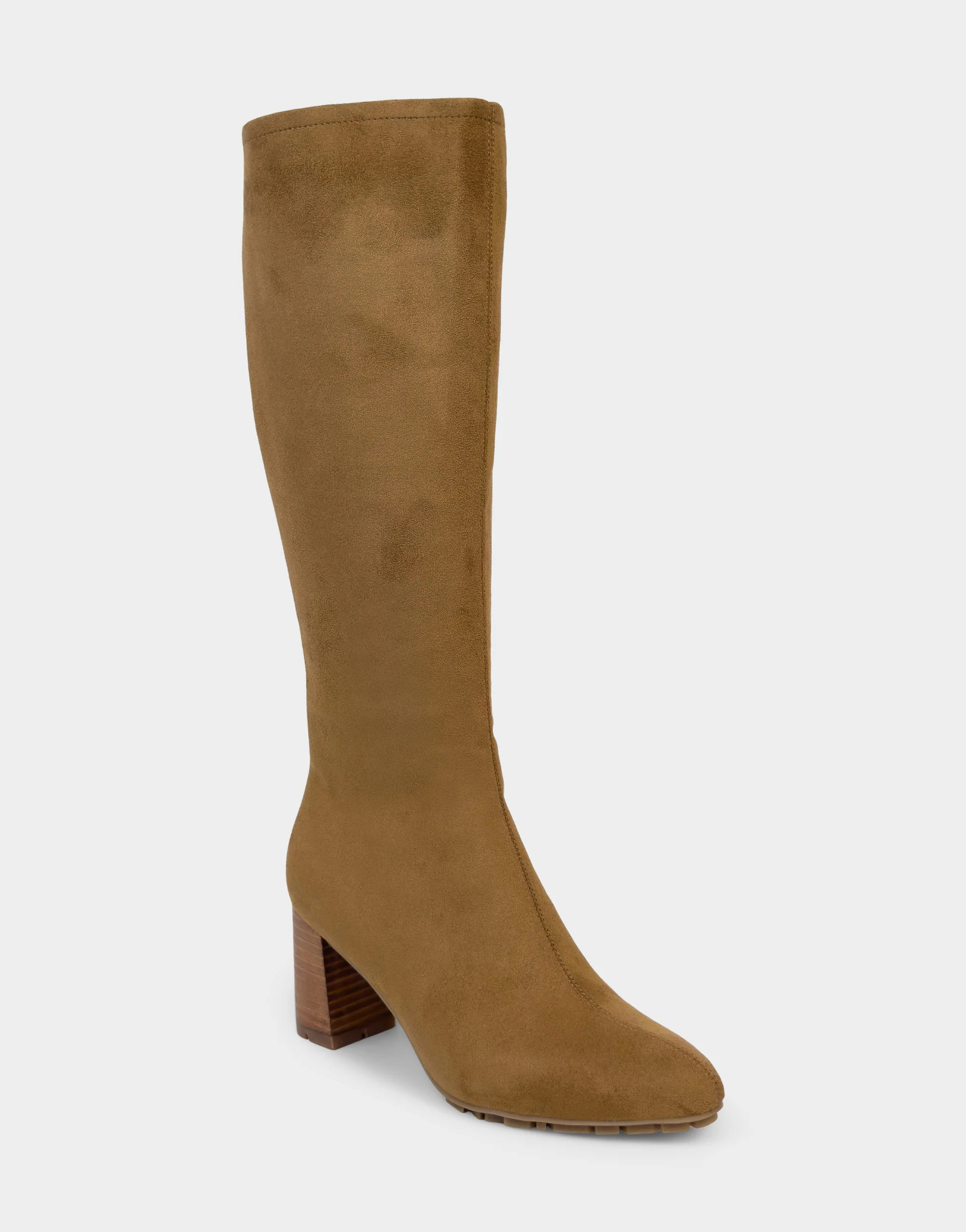 Brown long boots