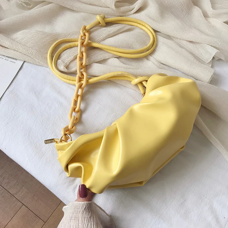 Thick Chain Shoulder Messenger Handbags Summer New Luxury Cross Body Bag