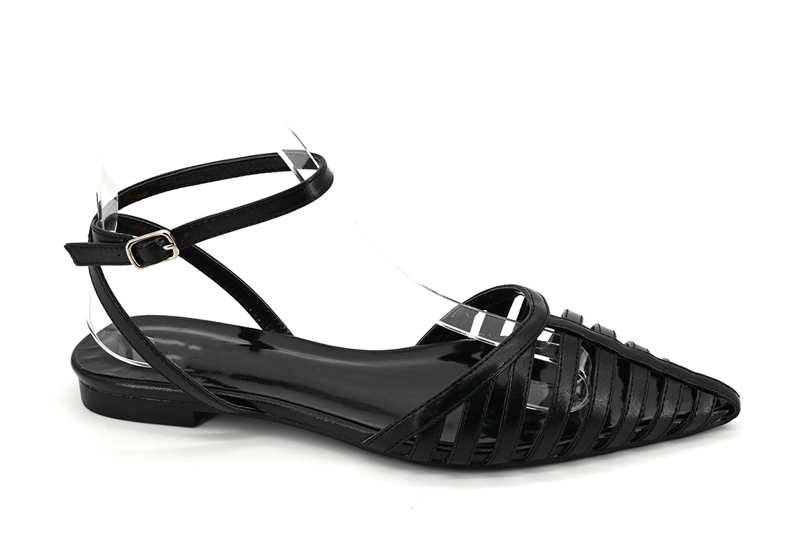 2026 Fashion Styles Pointed Flat Sandals  Shallow Mouth  Flat Gentle Single Shoes Women
