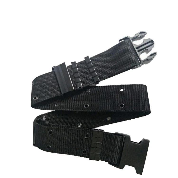 Tactical belt S outdoor black training security armed belt nylon