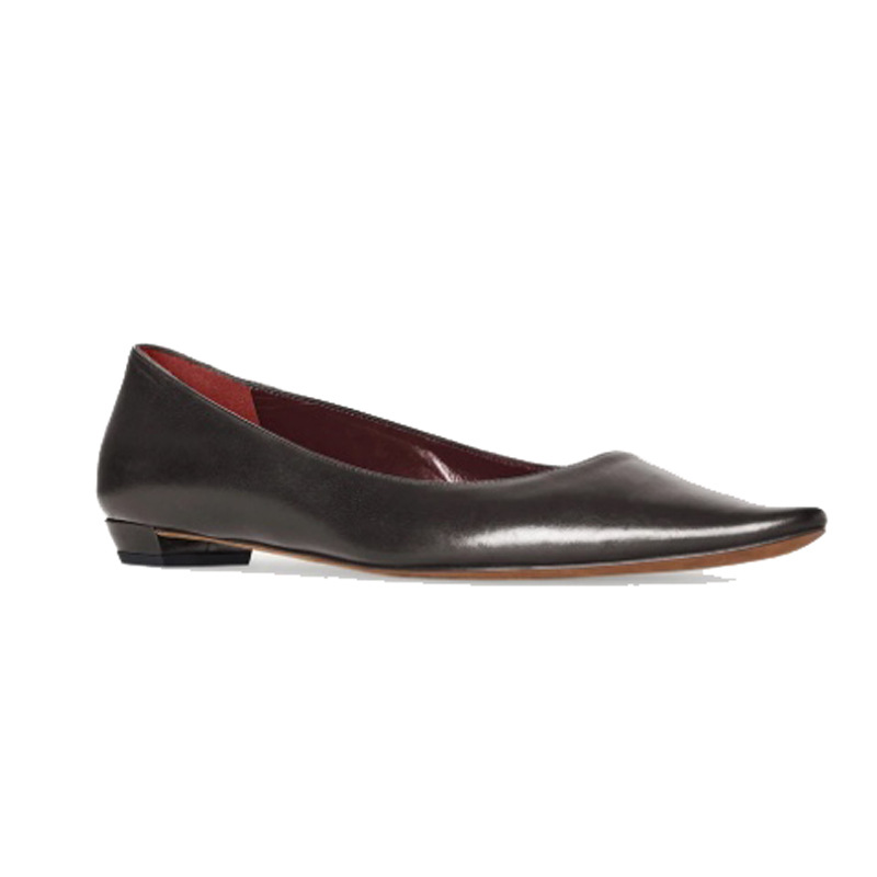Trendy Women's Ballet Flats High Quality Pink Genuine Leather for All  Seasons